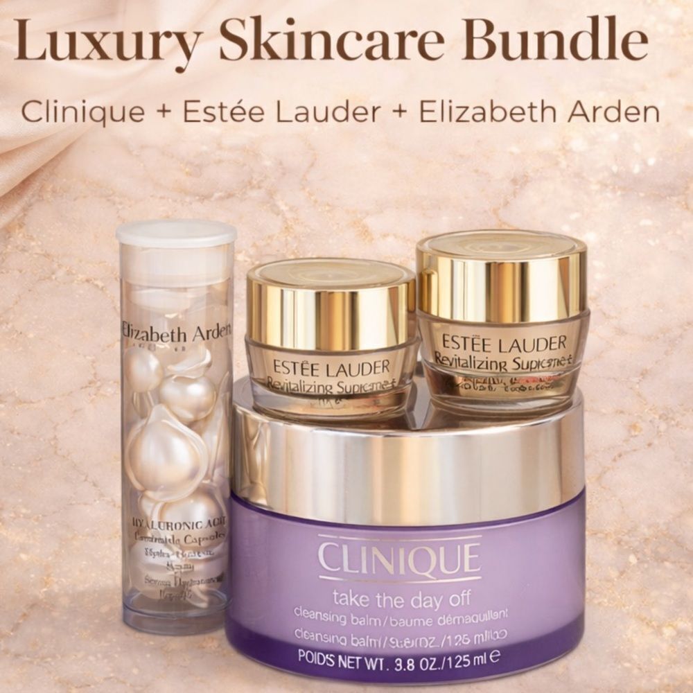 Clinique Take The Day Off Balm 3.8oz + Mini Estée Lauder and Elizabeth Arden